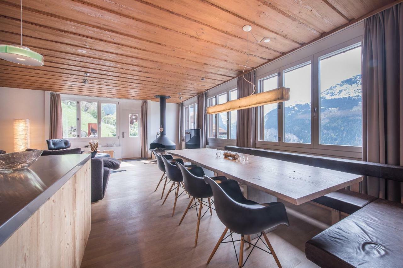 Schweizerheim Residence 11 Wengen Exterior foto