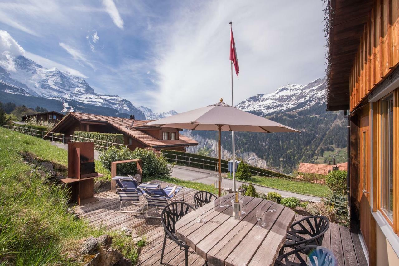 Schweizerheim Residence 11 Wengen Exterior foto